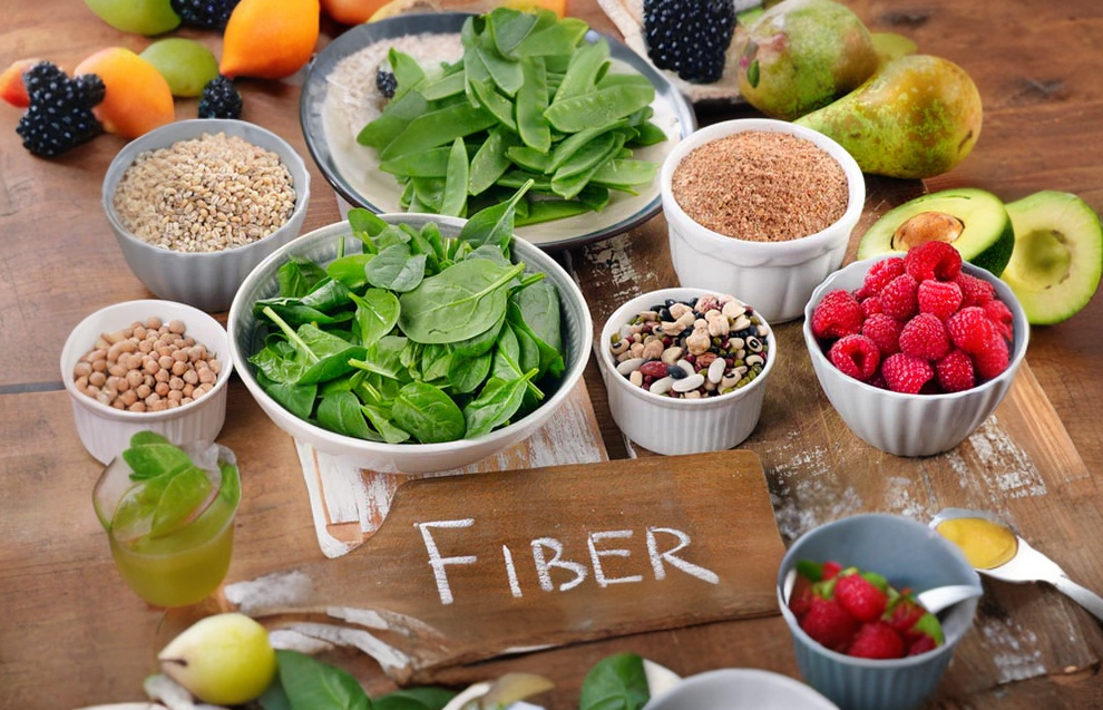 Fiber enrich food