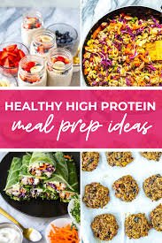 High‑Protein Meal Prep Ideas
