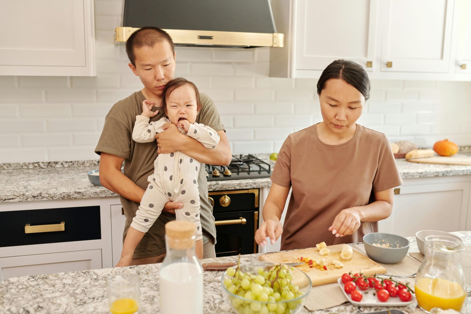baby straining and crying to poop but not constipated
